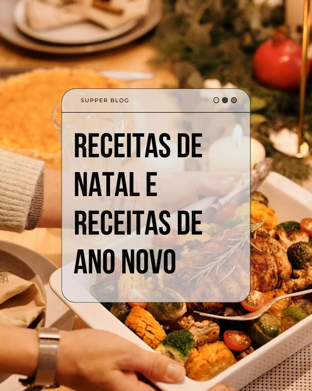 Receitas de natal e receitas de ano novo
